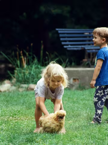 No screens.

There is absolutely nothing better than trading tablet screens for sunny green grass and fresh air. Watching them completely lose track of time while building dirt castles and exploring the backyard is pure magic. They do not need fancy gadge
